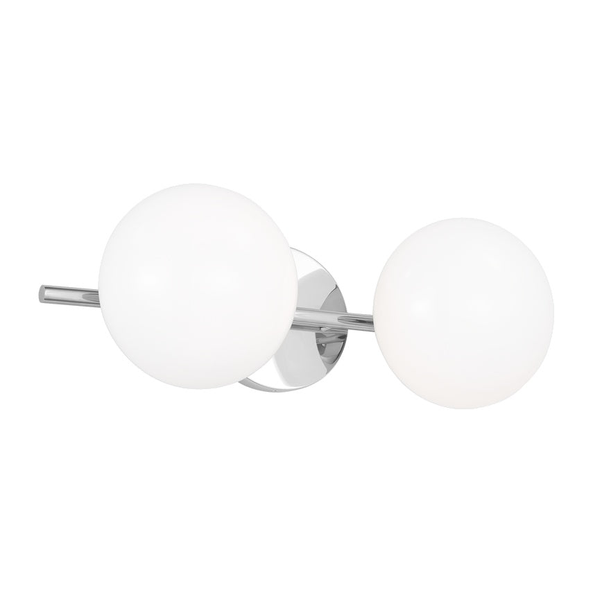 Lune 2-Light Vanity Sconce LIGHTING - vanity Visual Comfort - Studio