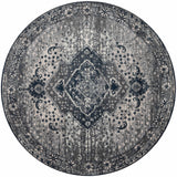 Magnolia Home By Joanna Gaines x Loloi Everly Silver / Grey Rug RUGS - synthetic Loloi