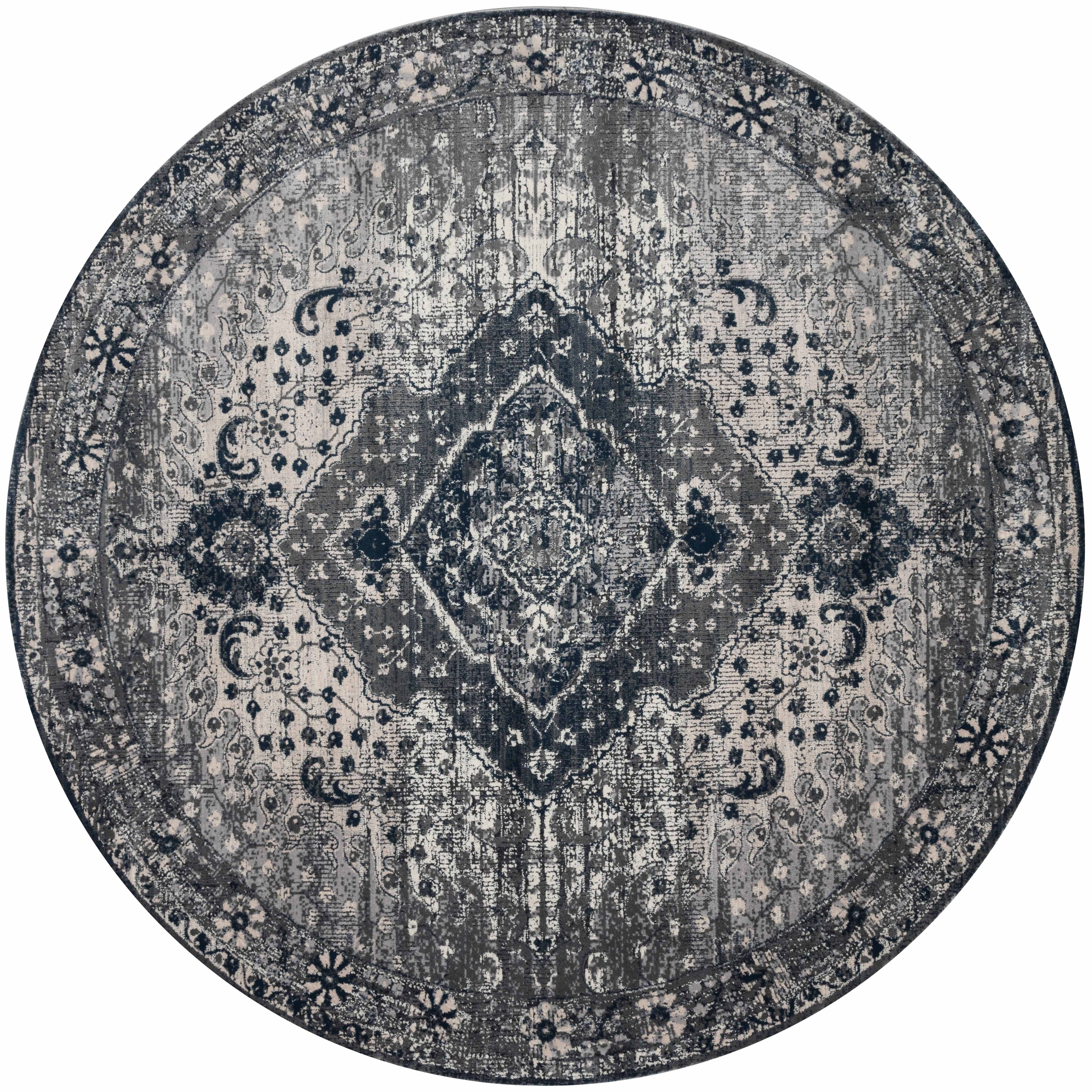 Magnolia Home By Joanna Gaines x Loloi Everly Silver / Grey Rug RUGS - synthetic Loloi