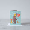 Children's Birthday Card - Woodland Friends - Rug & Weave