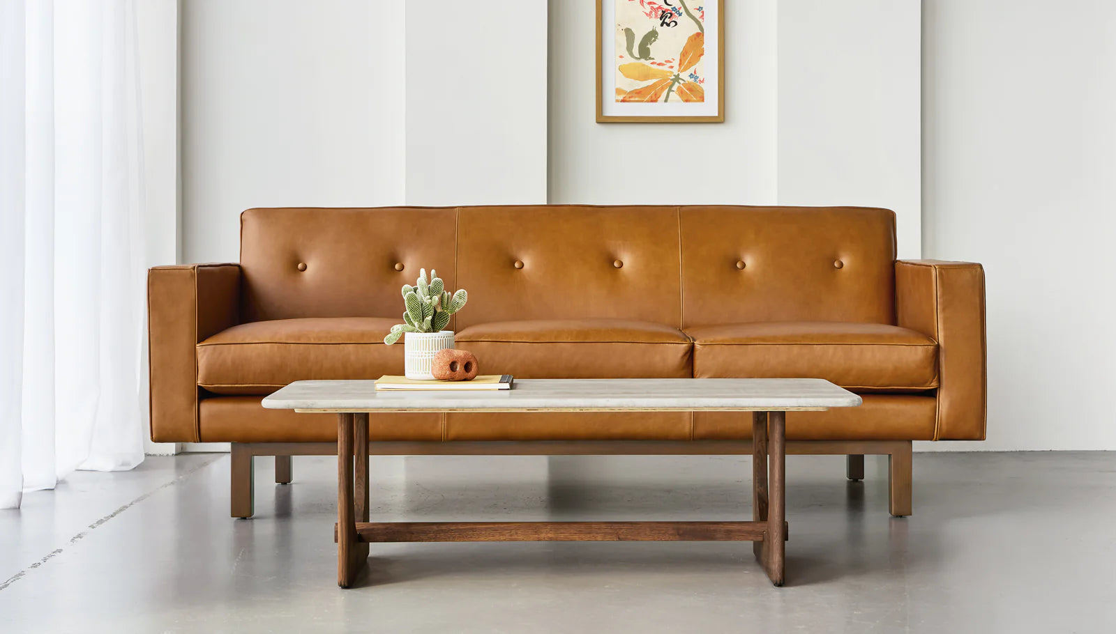 Gus* Modern Embassy 84" Sofa FURNITURE - sofa Gus
