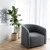 Ayva Swivel Chair - Slate