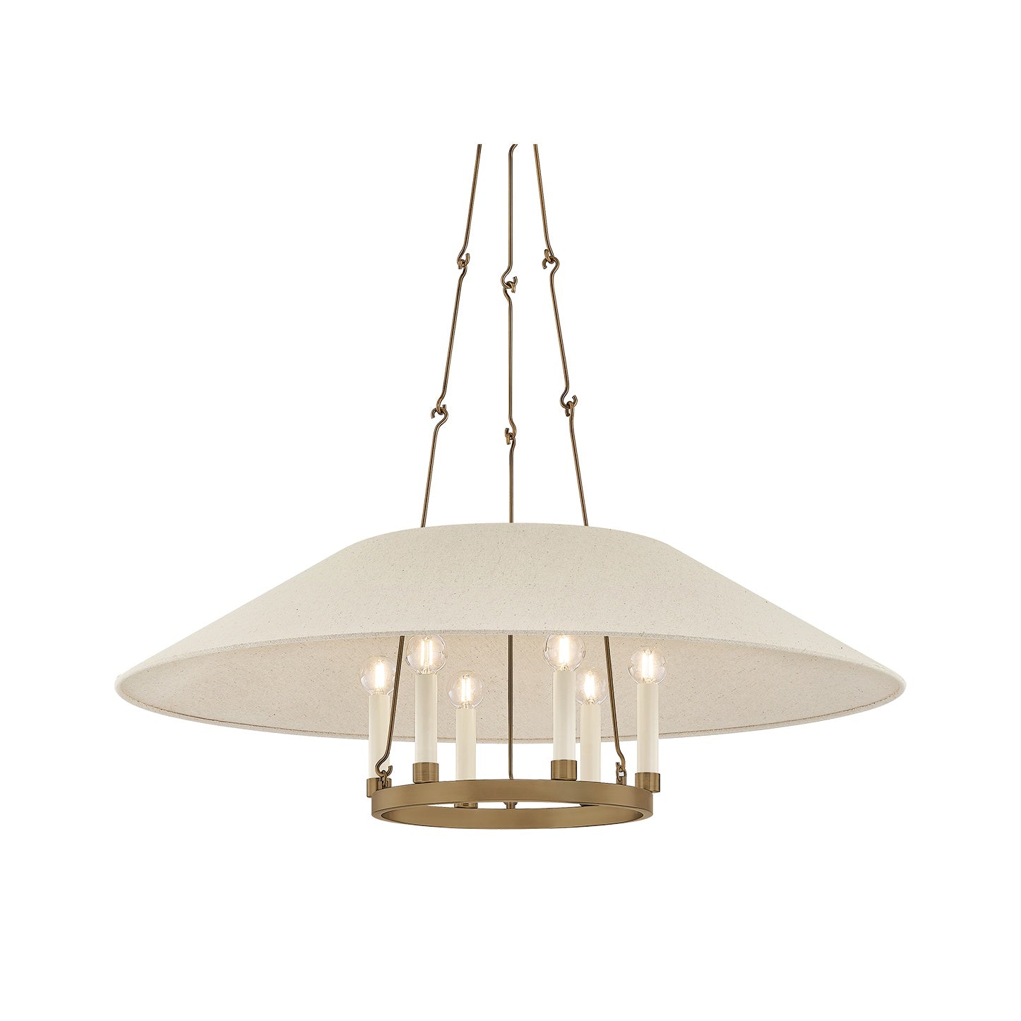 STORE FIXTURE - Archive Chandelier - Bronze LIGHTING - store fixture Hudson Valley Lighting