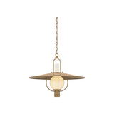 Cahill Lantern LIGHTING - lantern Hudson Valley Lighting Patina Brass Large