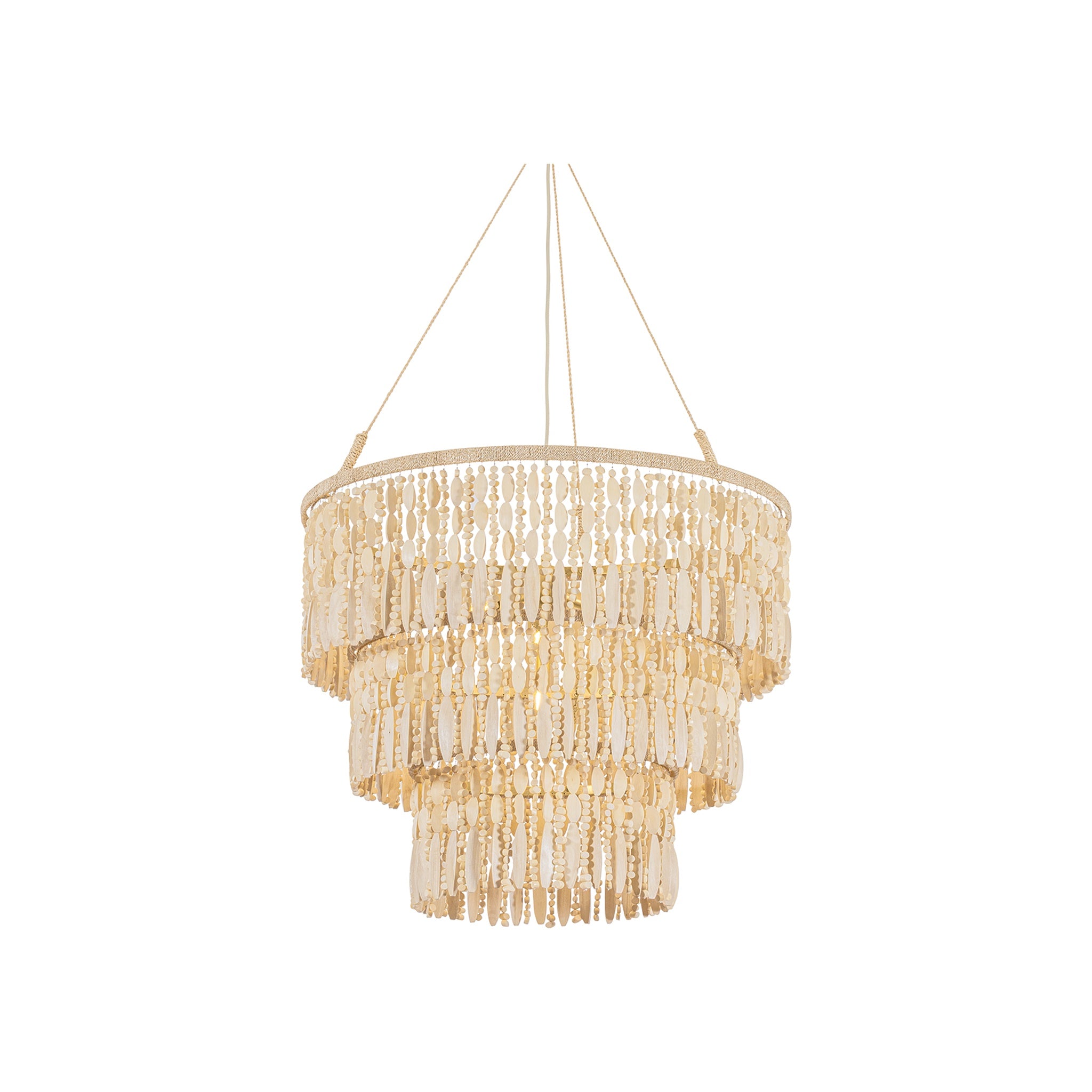 Ben Chandelier LIGHTING - Pendant Hudson Valley Lighting Vintage Gold Leaf Large