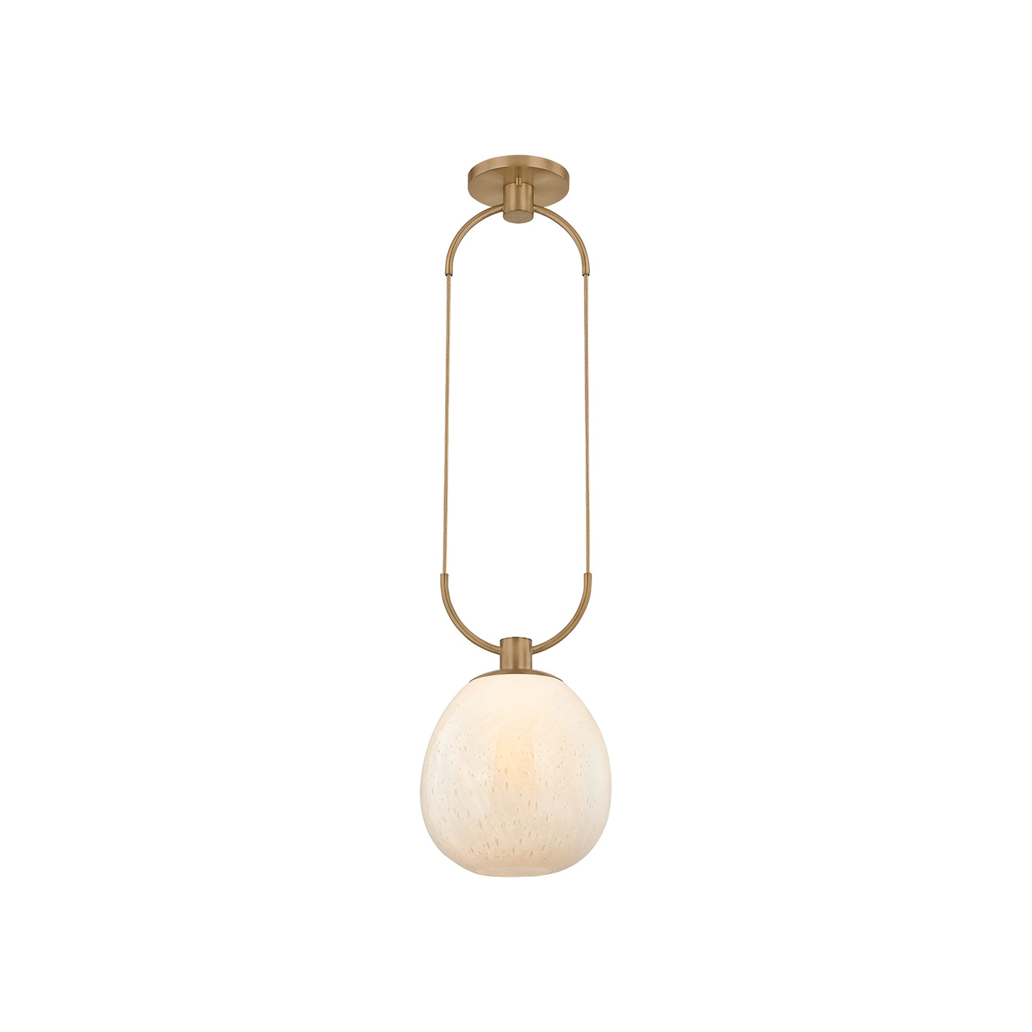 Jove Pendant, Patina Brass