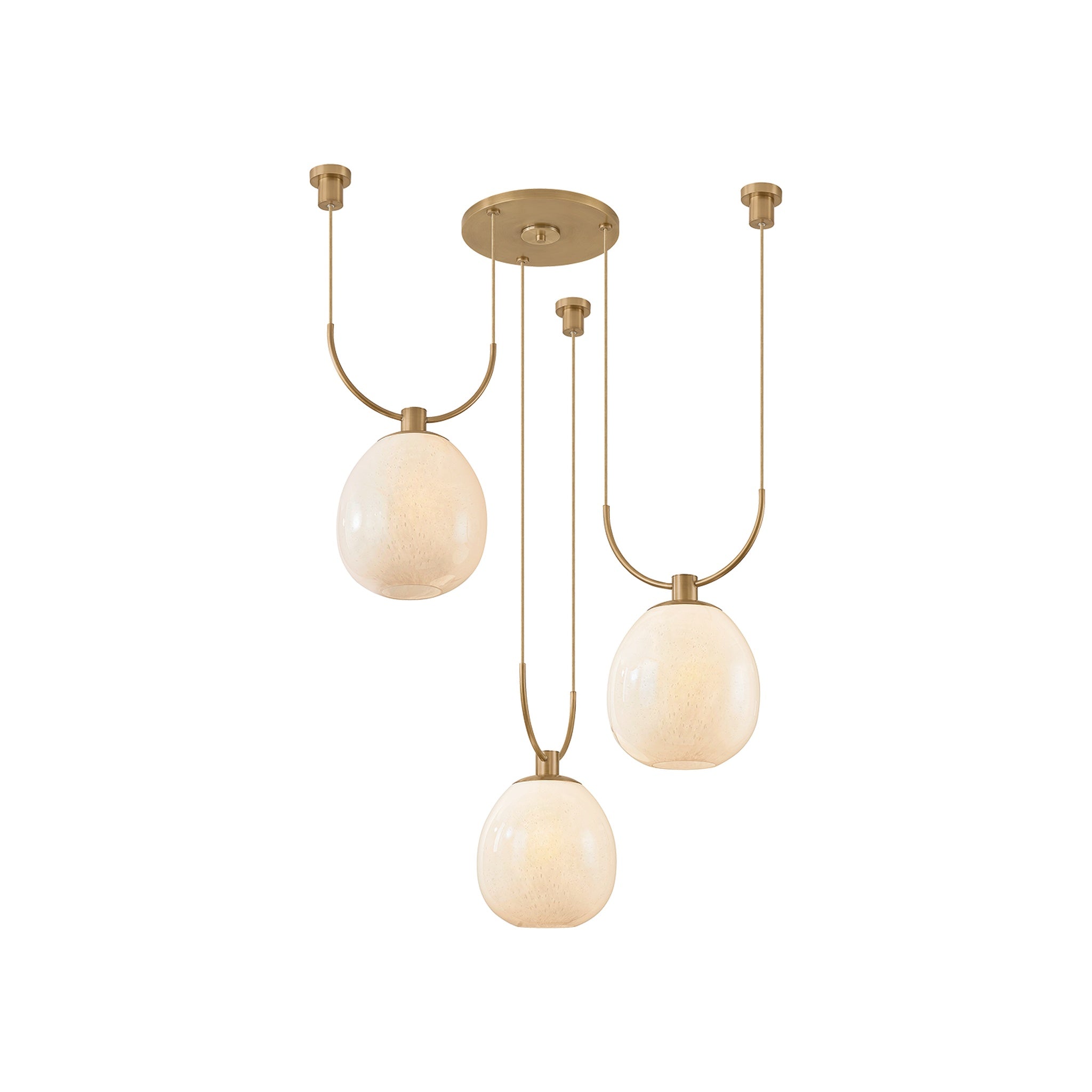 Jove Chandelier LIGHTING - chandelier Hudson Valley Lighting Patina Brass