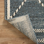 Loloi Fabian Denim / Charcoal Rug RUGS - synthetic Loloi