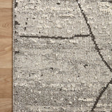 Loloi Fabian Grey / Charcoal Square Rug RUGS - synthetic Loloi