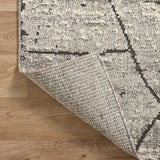Loloi Fabian Grey / Charcoal Rug RUGS - synthetic Loloi