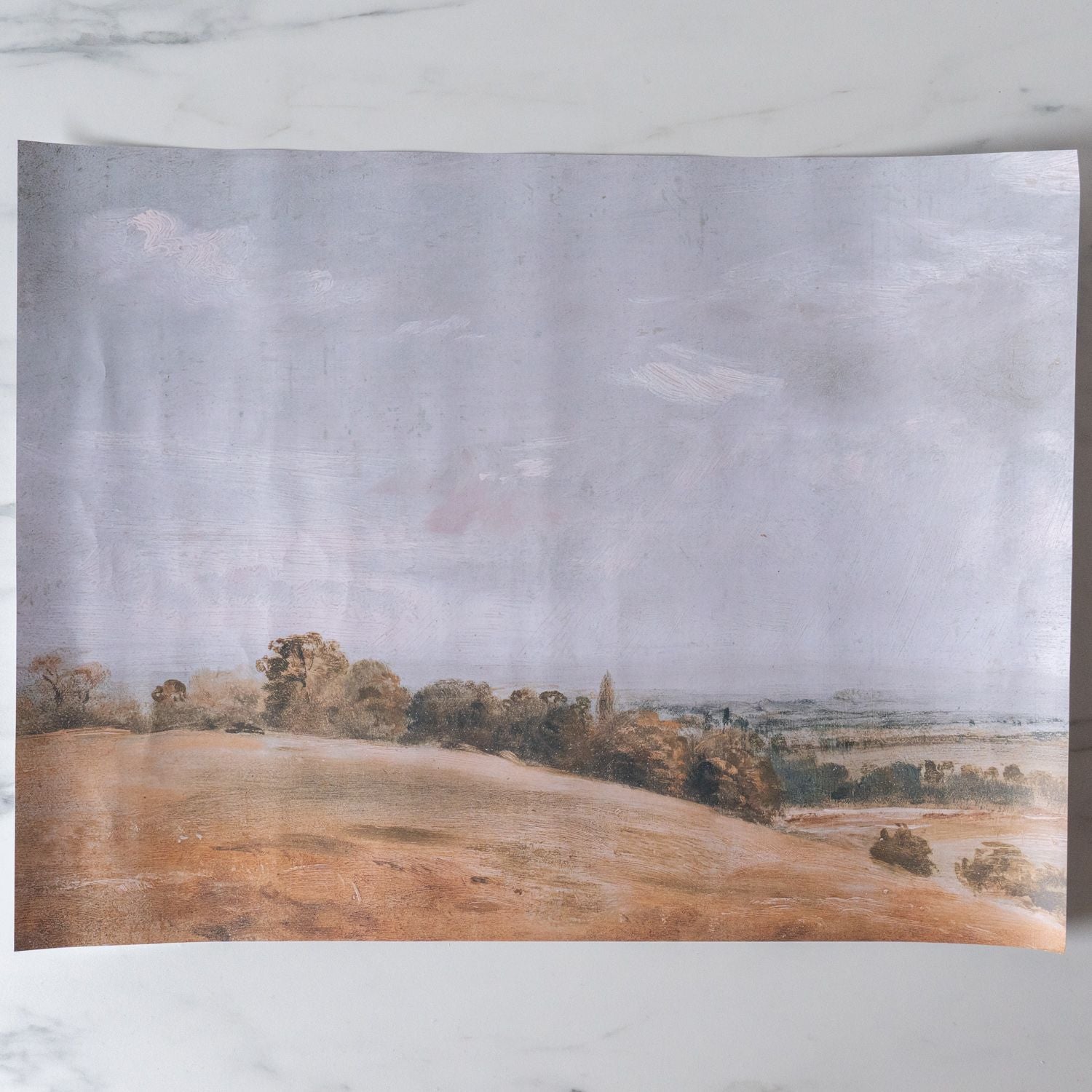 "Vintage Countryside" Art Print ARTWORK - print Sugar & Canvas (Faire)