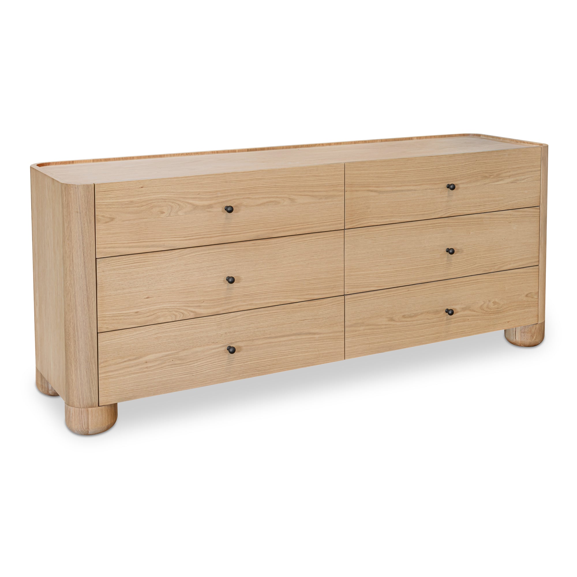 Garrick 6 Drawer Dresser Furniture - Dressers Moe's Furniture