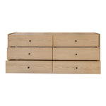 Garrick 6 Drawer Dresser Furniture - Dressers Moe's Furniture