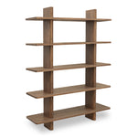 Cadman Large Bookcase Dark Brown Furniture - Bookshelves Moe's Furniture