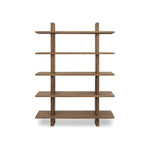 Cadman Large Bookcase Dark Brown Furniture - Bookshelves Moe's Furniture