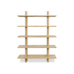 Cadman Large Bookcase Rustic Oak Furniture - Bookshelves Moe's Furniture
