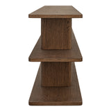 Cadman Small Bookcase Dark Brown Furniture - Bookshelves Moe's Furniture