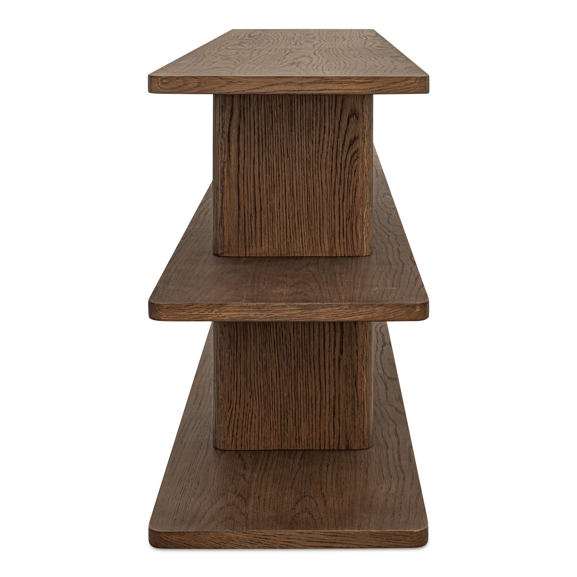 Cadman Small Bookcase Dark Brown Furniture - Bookshelves Moe's Furniture