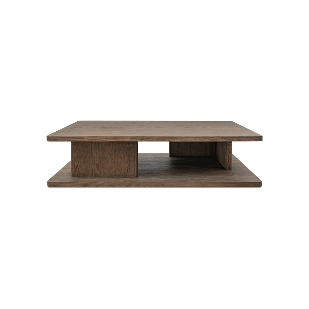 Cadman Large Coffee Table Furniture - Coffee Tables Moe's Furniture Brown