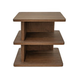 Cadman Side Table Furniture - Side Tables Moe's Furniture Brown