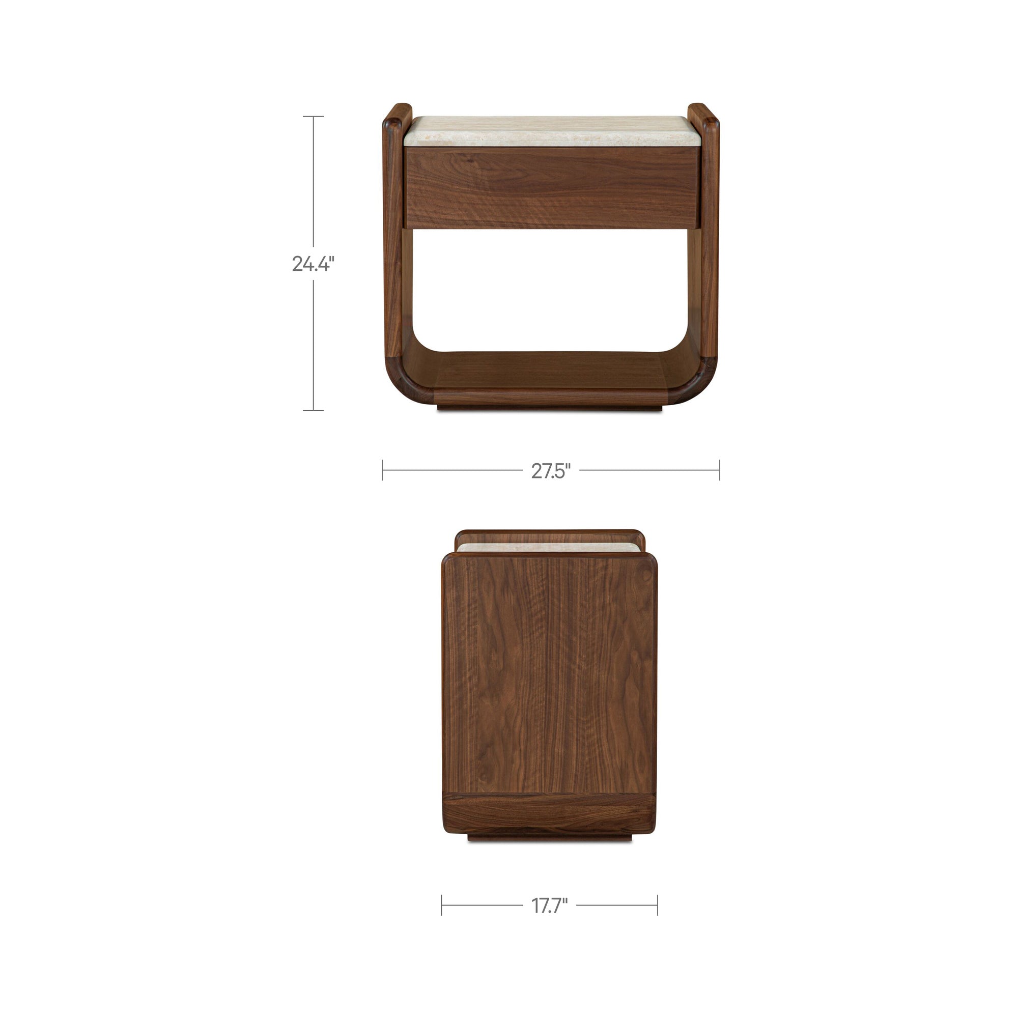 Eliza Nightstand FURNITURE - nightstand Moe's Furniture