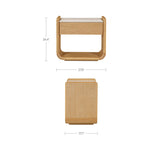 Eliza Nightstand FURNITURE - nightstand Moe's Furniture
