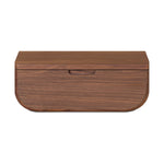 Hattie Floating Nightstand FURNITURE - nightstand Moe's Furniture Dark Brown