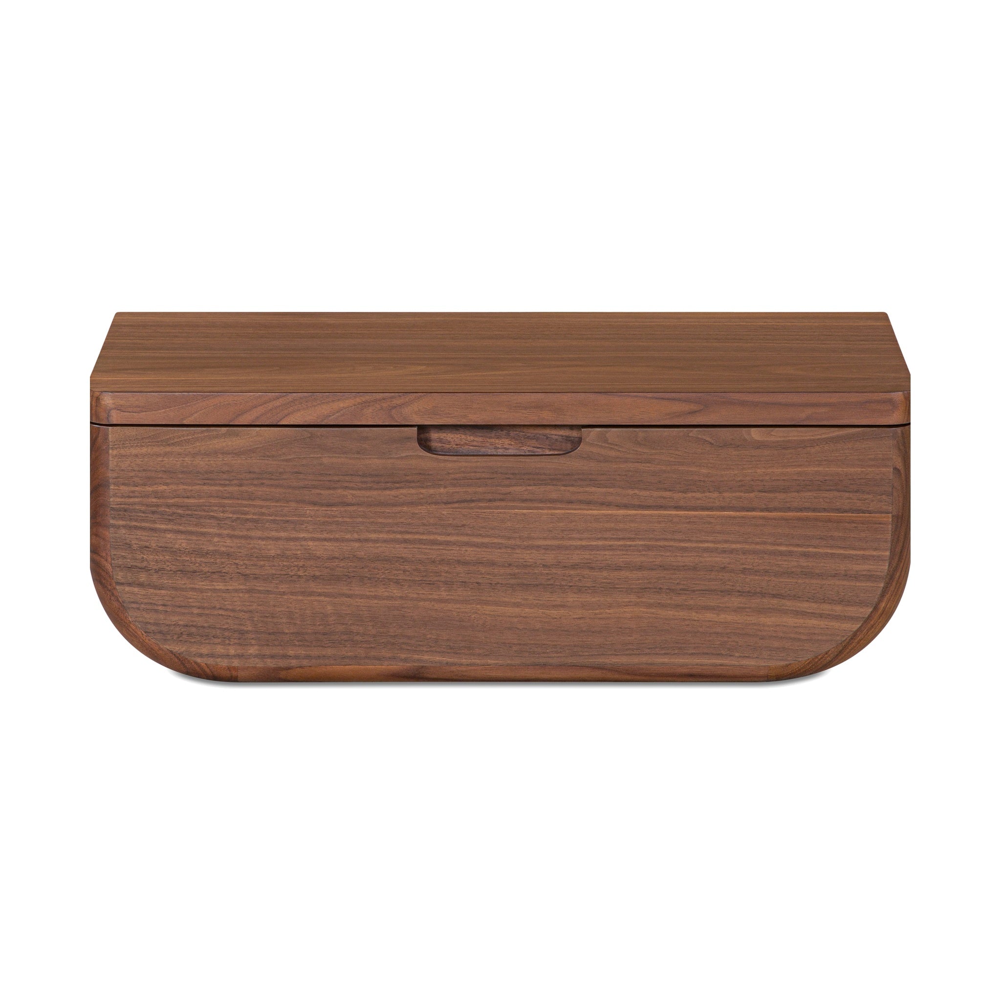 Hattie Floating Nightstand FURNITURE - nightstand Moe's Furniture Dark Brown