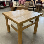 FLOOR MODEL - Drew Reclaimed Wood Side Table FURNITURE - floor model Hauer Market
