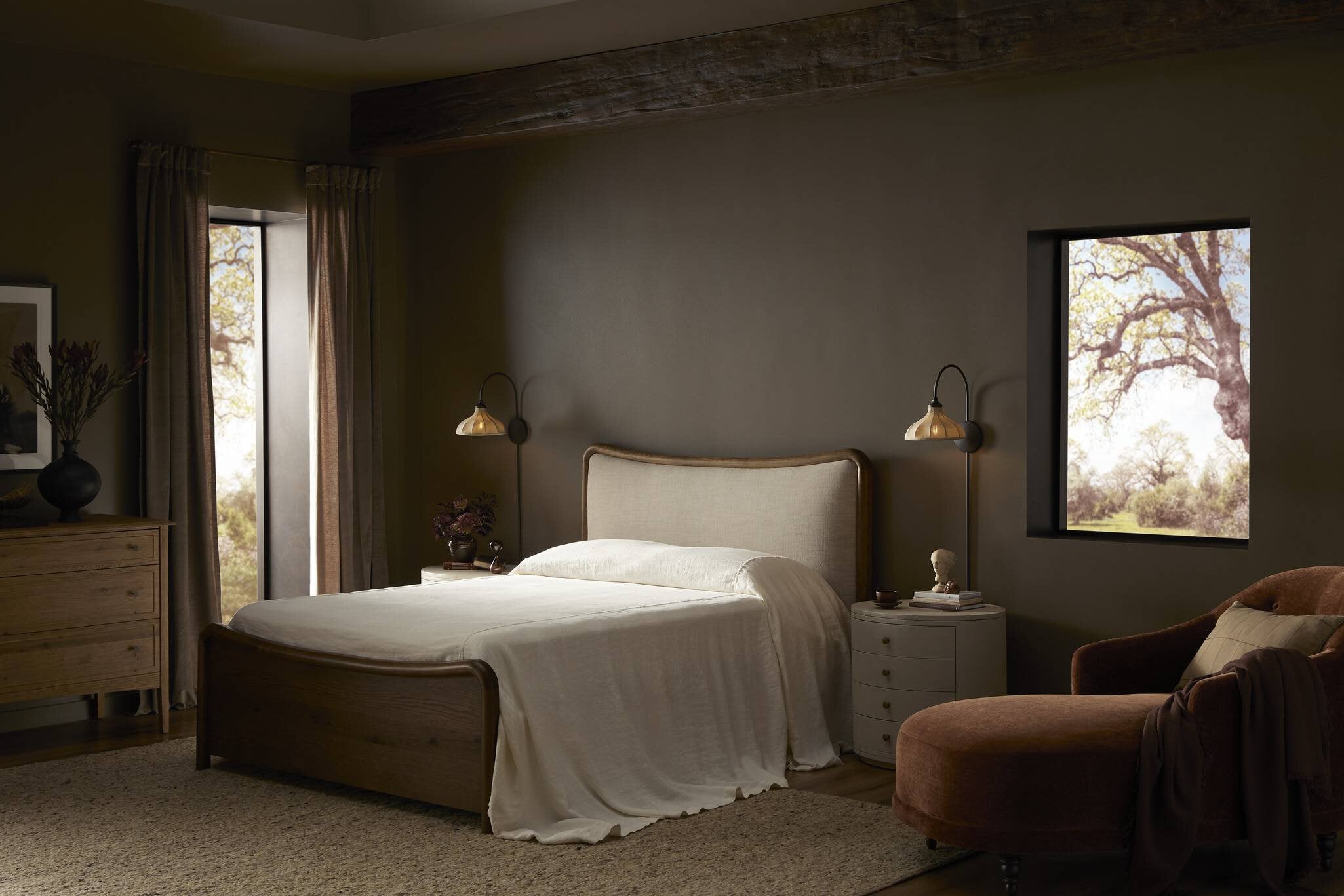 Marnie Chaise Lounge FURNITURE - chaise Four Hands