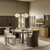 Godric Oval Extension Dining Table FURNITURE - dining table Four Hands