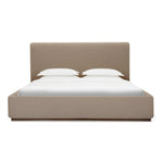 Francis Bed 13 - FURNITURE - bed Style In Form King Tan