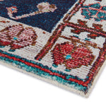 Loloi Fiona Rust / Navy Rug RUGS - synthetic Loloi