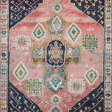 Loloi Fiona Rust / Navy Rug RUGS - synthetic Loloi