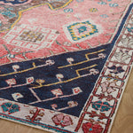 Loloi Fiona Rust / Navy Rug RUGS - synthetic Loloi