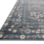 Rifle Paper Co. x Loloi Fiore Navy Grey Rug RUGS - synthetic Loloi
