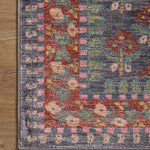 Rifle Paper Co. x Loloi Fiore Navy Rug No.1 RUGS - synthetic Loloi