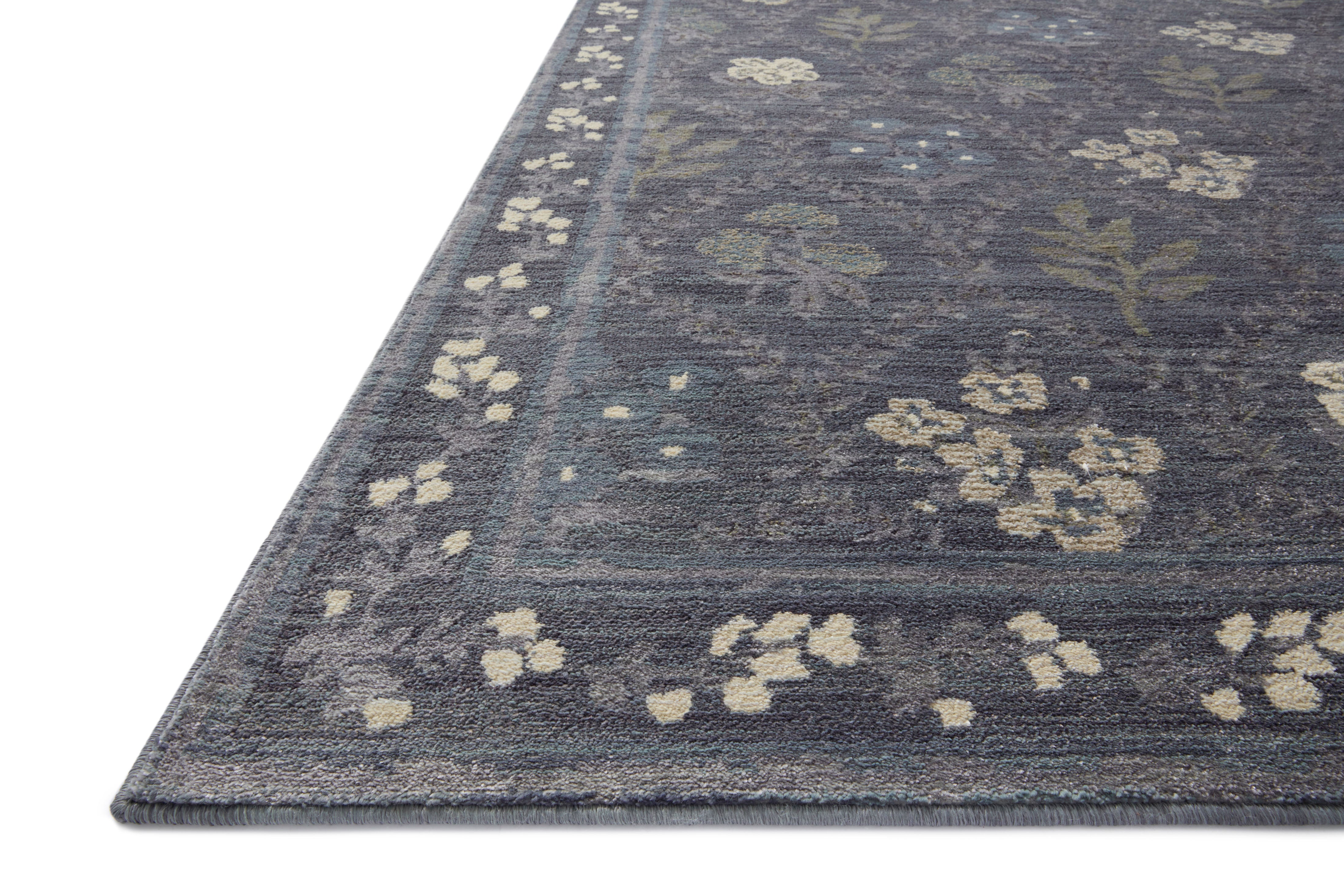 Rifle Paper Co. x Loloi Fiore Navy Rug No.2