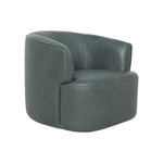 Firesyde Swivel Club Chair FURNITURE - accent chair LH IMPORTS Deep Moss