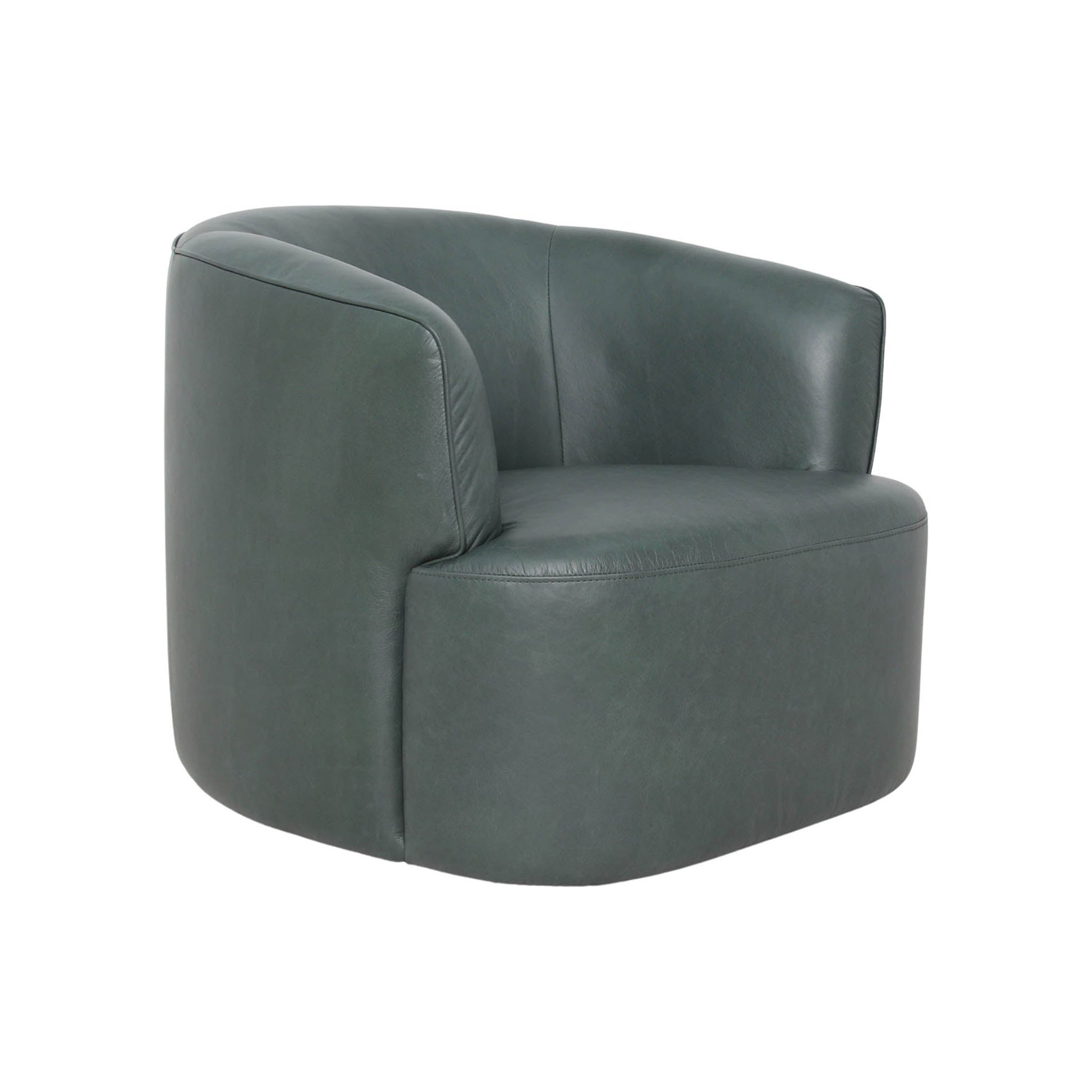 Firesyde Swivel Club Chair FURNITURE - accent chair LH IMPORTS Deep Moss