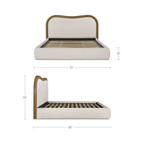 Camille Bed FURNITURE - bed Moe's Furniture