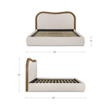 Camille Bed FURNITURE - bed Moe's Furniture