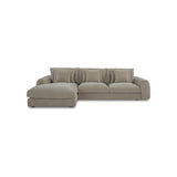Beckett Sectional Pebble Furniture - Sectionals Moe's Furniture Left