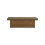 Gemine Storage Bench Furniture - Benches Moe's Furniture Taupe