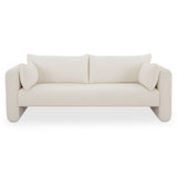 Moore Sofa FURNITURE - sofa Moe's Furniture White
