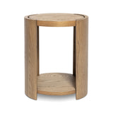 Forbes End Table FURNITURE - side tables Style In Form Aged Oak