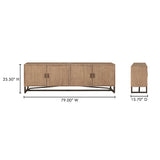 Sierra Media Unit FURNITURE - media consoles Moe's Furniture