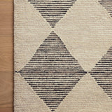 Chris Loves Julia x Loloi Francis Beige / Charcoal Rug Rugs Loloi