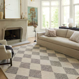 Chris Loves Julia x Loloi Francis Beige / Charcoal Rug