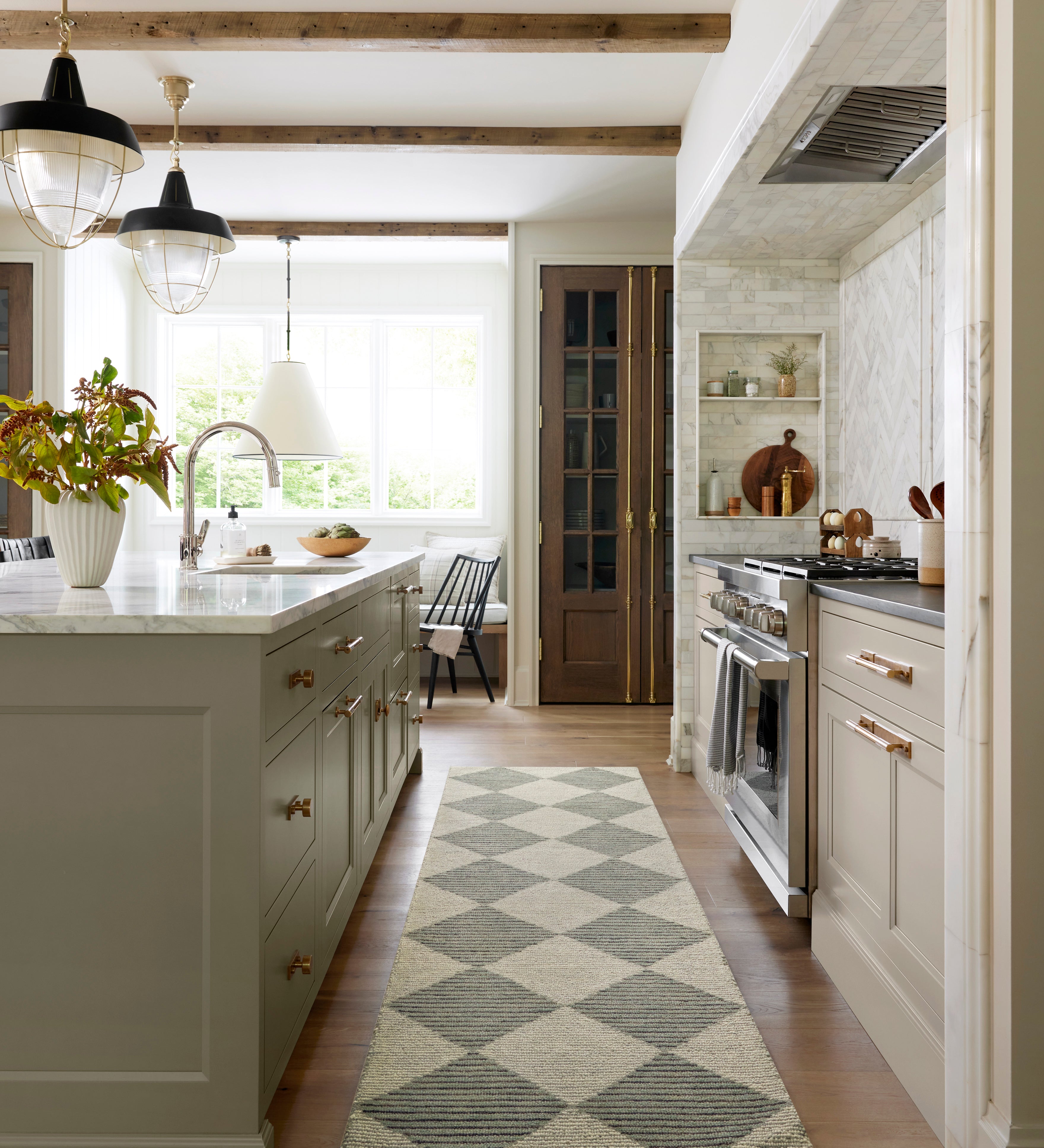 Chris Loves Julia x Loloi Francis Spa / Granite Rug Rugs Loloi